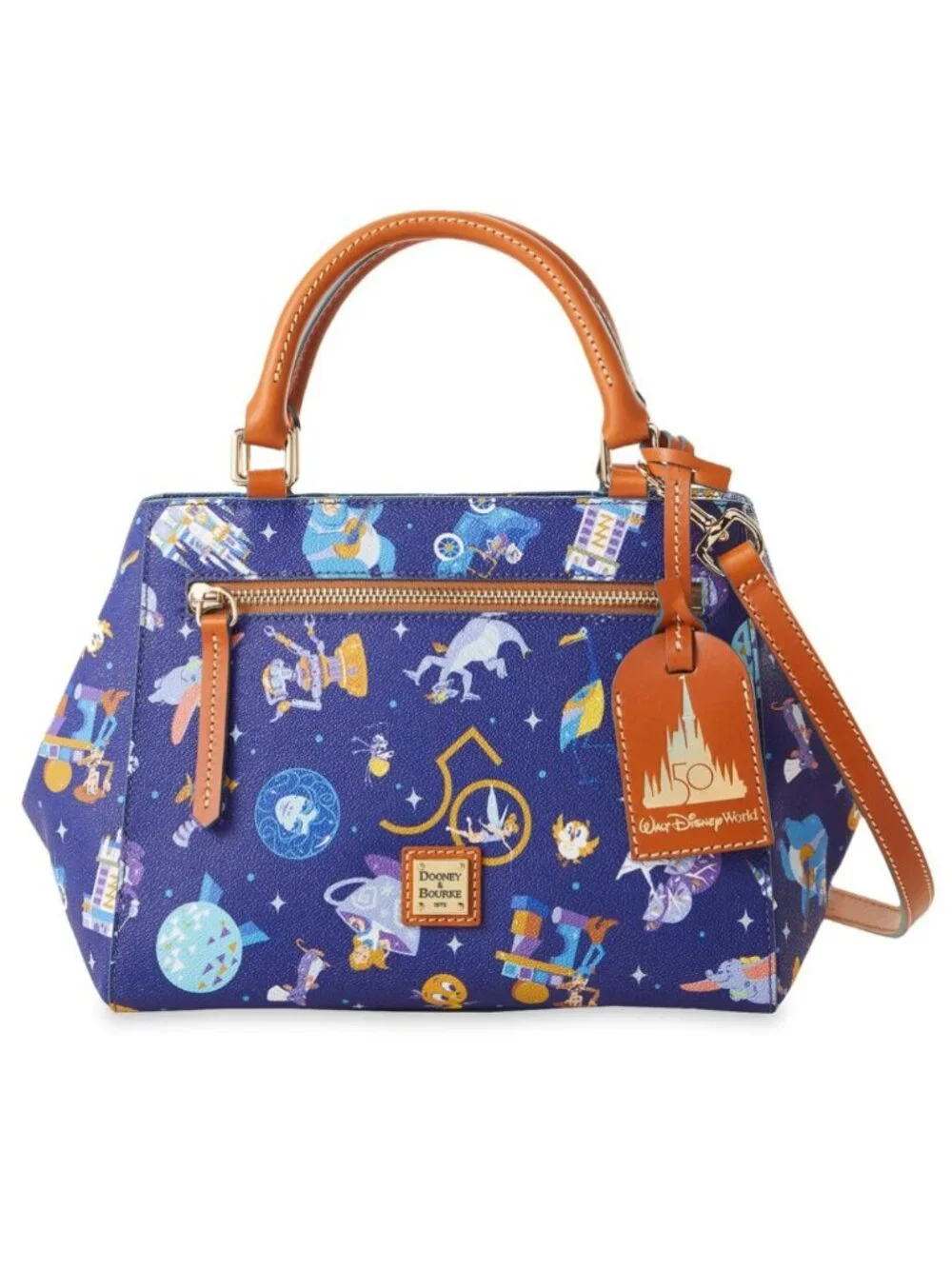 New 2022 Walt Disney World 50th Anniversary Celebration Satchel Crossbody